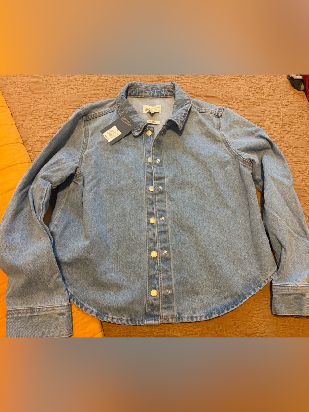 Universal Thread Light Blue Denim Shirt Jacket